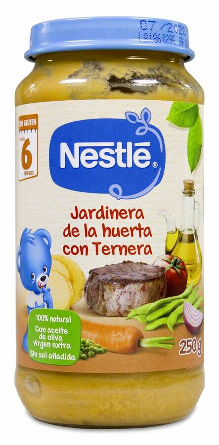 imagen de Nestl&eacute; Jardinera de la Huerta con Ternera