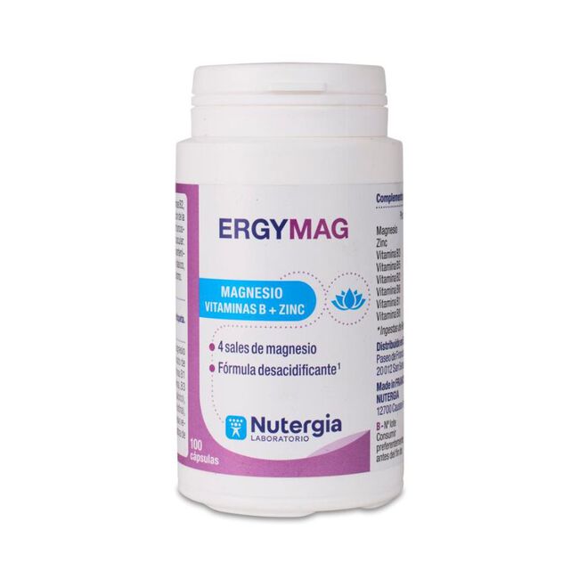 Nutergia Ergymag, 100 cápsulas