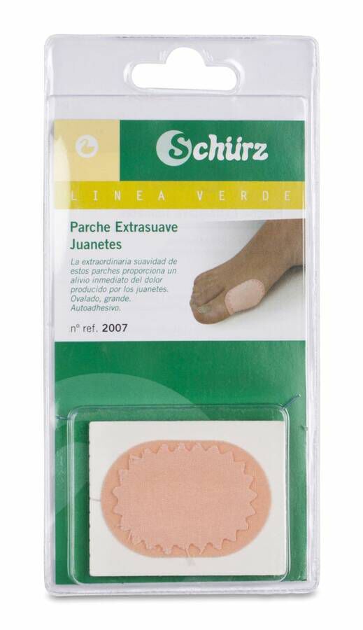 Schurz Parches Juanetes, 4 Unidades