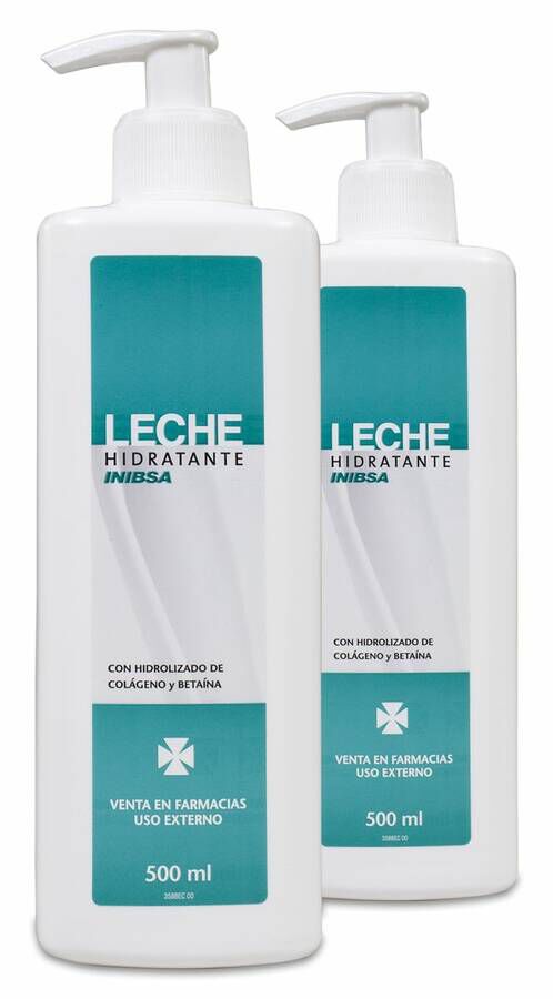 Duplo Inibsa Leche Hidratante, 2 Uds