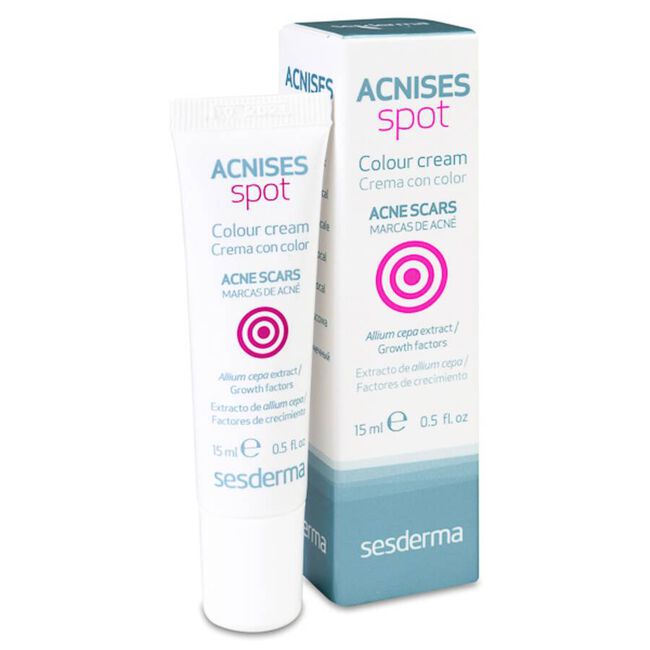 Sesderma Acnises Spot Crema Con Color, 15 ml
