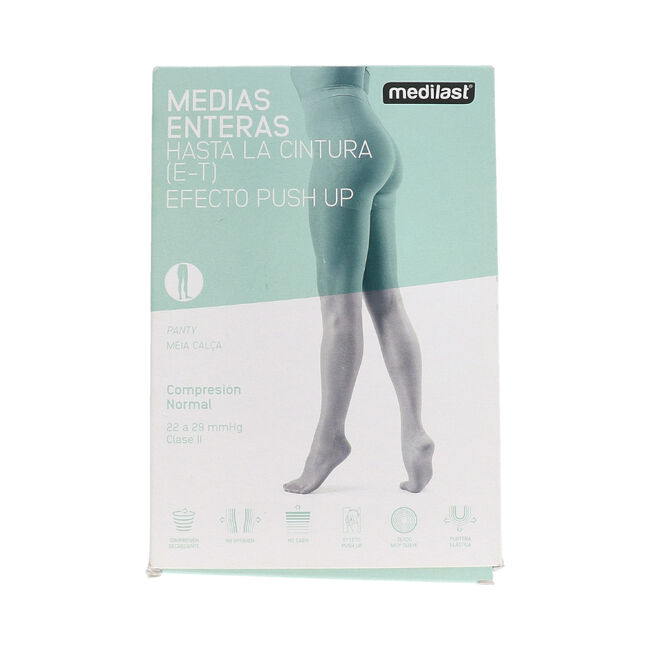 imagen de Medilast Panty Compresi&oacute;n Normal Negro, 1 unidad