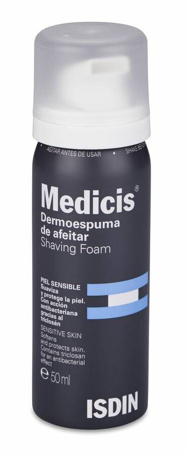 Isdin Medicis Dermoespuma de Afeitar, 50 ml