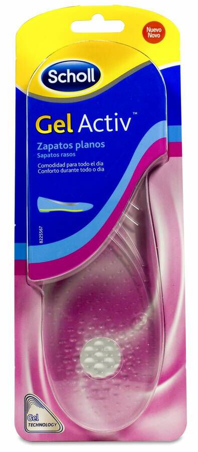 Scholl GelActiv Zapato Plano, 1 Par