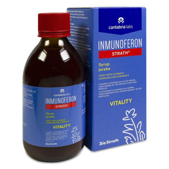 Inmunoferon Strath Jarabe Vitality, 250 ml