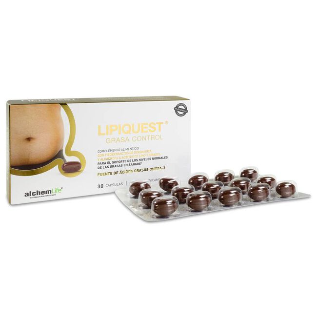 Lipiquest Grasa Control, 30 cápsulas