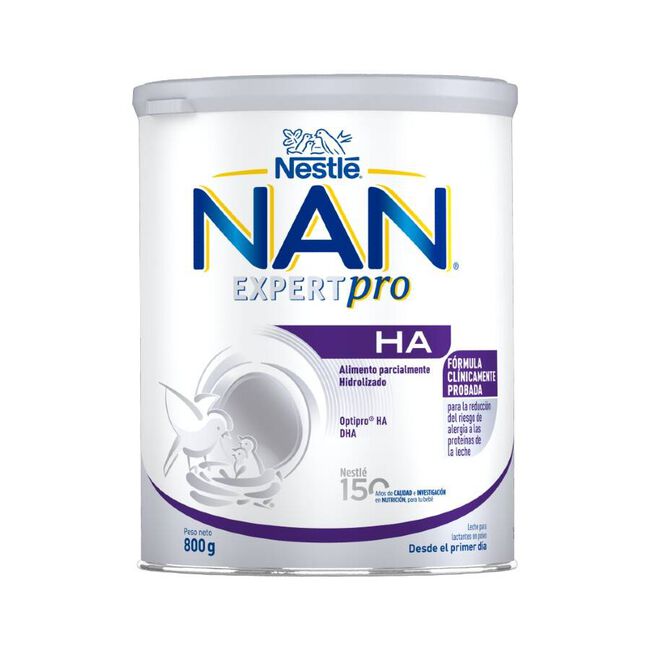 NAN Expert Pro H.A. Leche Hipoalergénica, 800 g