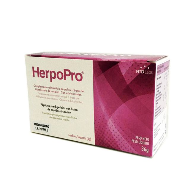 Sobres Herpopro, 6 sobres