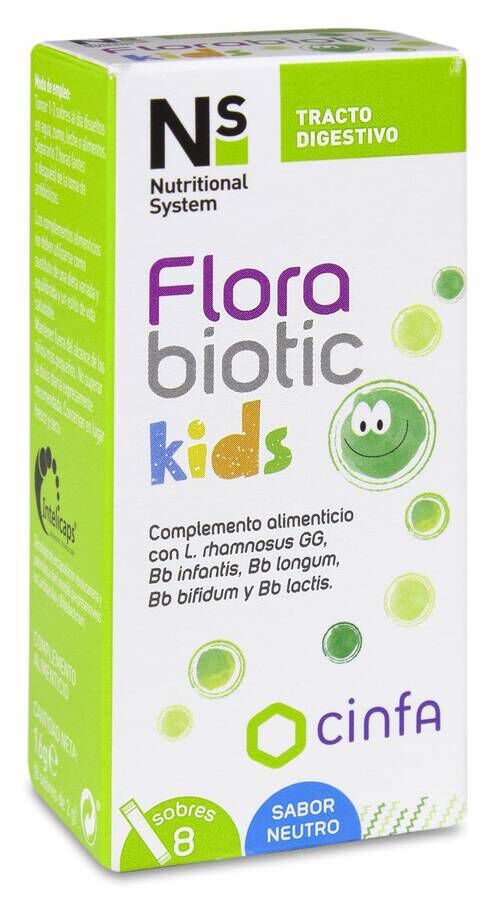 Ns Florabiotic Kids, 8 Sobres