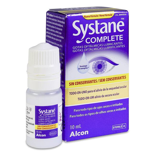 Alcon Systane Complete sin Conservantes, 10 ml
