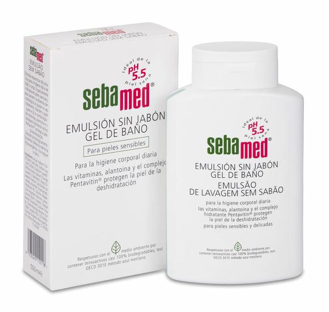 Sebamed Emulsión Sin Jabón, 500 ml