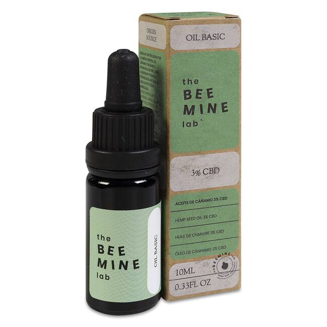 Beemine Aceite de CBD Basic 3 %, 10 ml