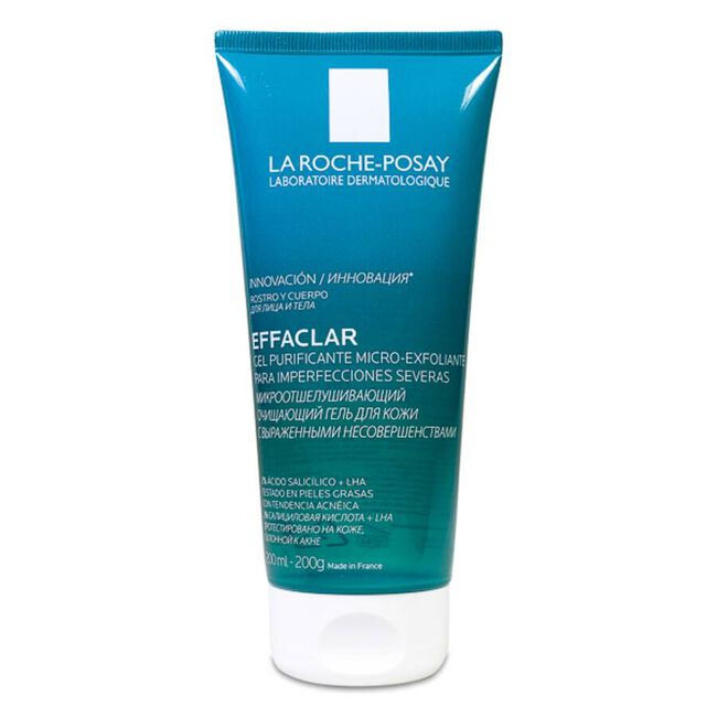 La Roche-Posay Gel Purificante Micro-Exfoliante, 200 ml