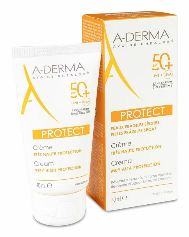A-Derma Protect Crema SPF 50+, 40 ml