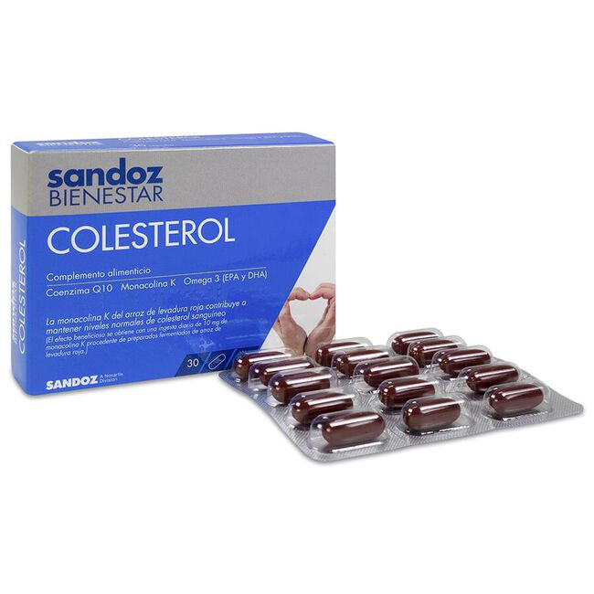 Sandoz Bienestar Colesterol, 30 Cápsulas