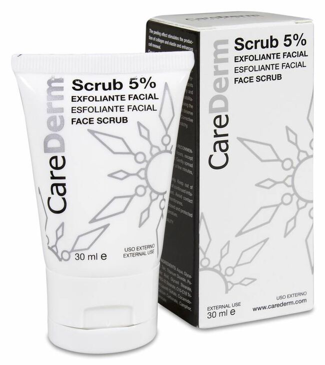 CareDerm Scrub 5%, 30 ml