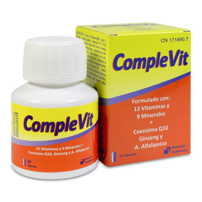 Bluecube Complevit, 60 cápsulas