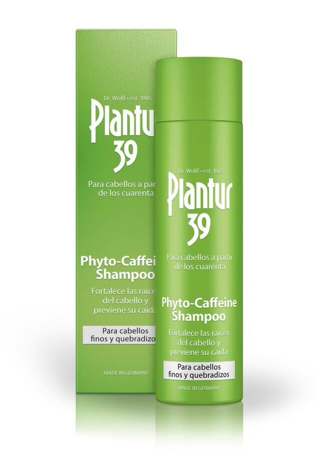 Plantur 39 Champú para Cabellos finos y Quebradizos, 250ml