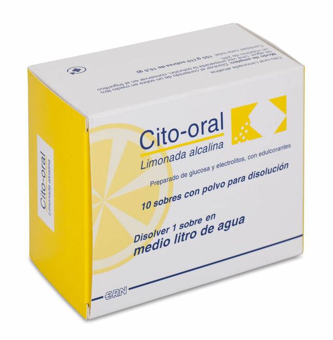 Cito-Oral Limonada Alcalina, 10 Bolsas