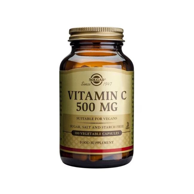 Solgar Vitamin C 1000 mg, 100 cápsulas vegetales 