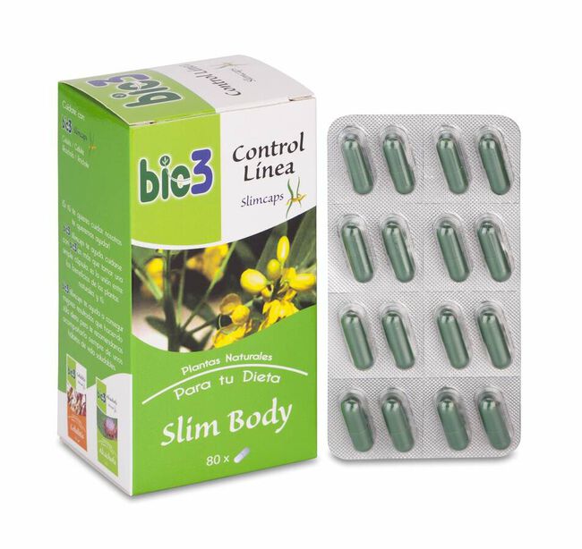 Bie3 Control Línea Slimcaps, 80 Cápsulas