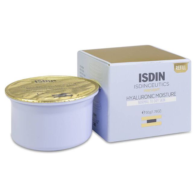  Isdin Isdinceutics Hyaluronic Moisture Recarga Crema Hidratante Piel Normal/Seca, 50 ml 