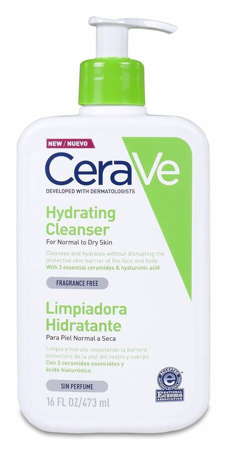 CeraVe Limpiador Hidratante, 473 ml