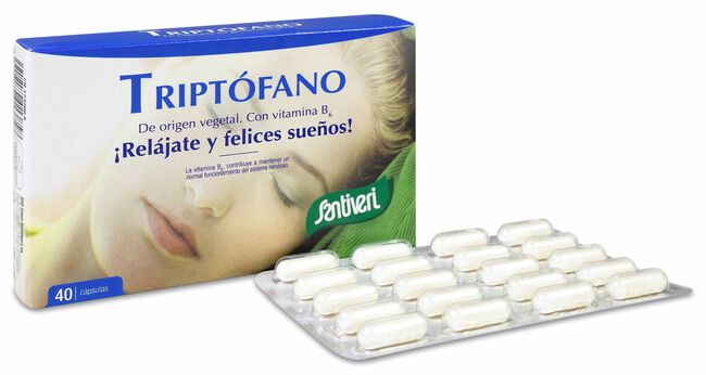 Santiveri Triptófano, 40 Cápsulas