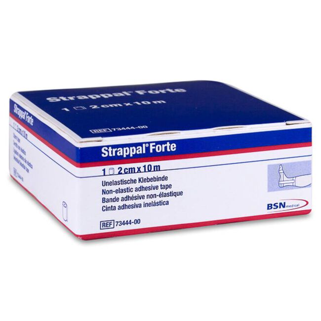 Strappal Forte Cinta Adhesiva Inelástica, 2 cm x 9.14 m