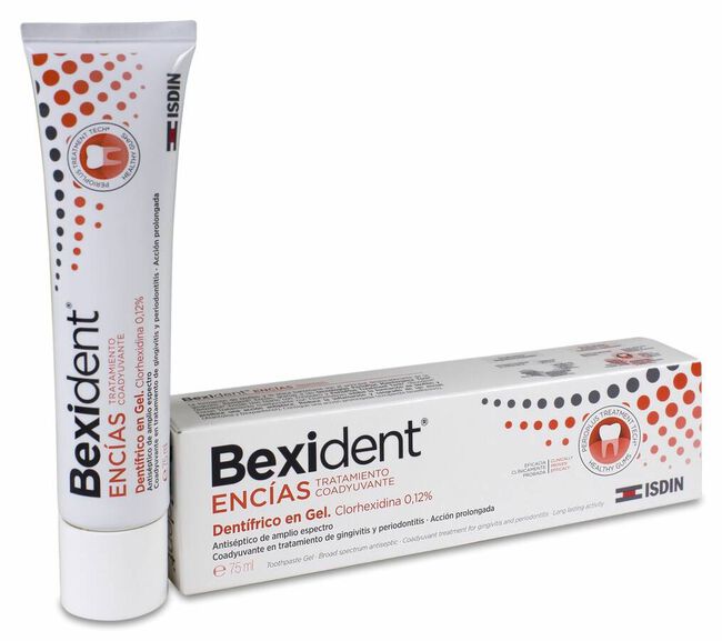 Isdin Bexident Encías Gel Dentífrico, 75 ml