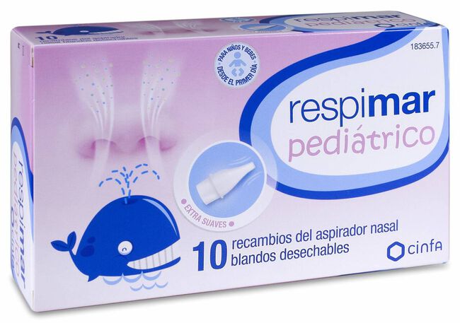 Respimar Pediátrico Recambios, 10 Uds
