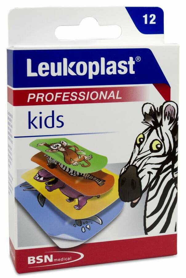 Leukoplast Kids Zoo, 12 Uds