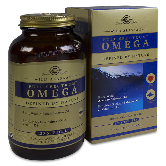 Solgar Full Spectrum Omega, 120 perlas