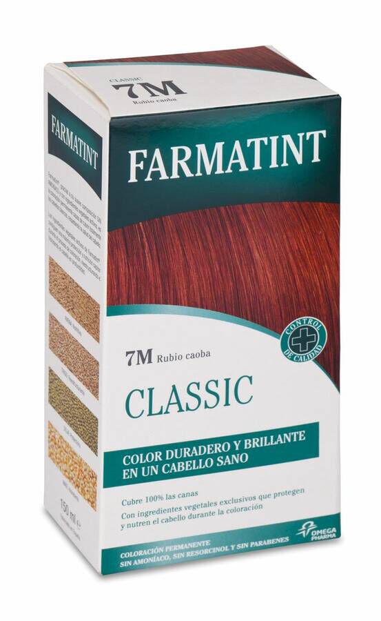 Farmatint Tinte Capilar 7M Rubio Caoba, 1 Ud