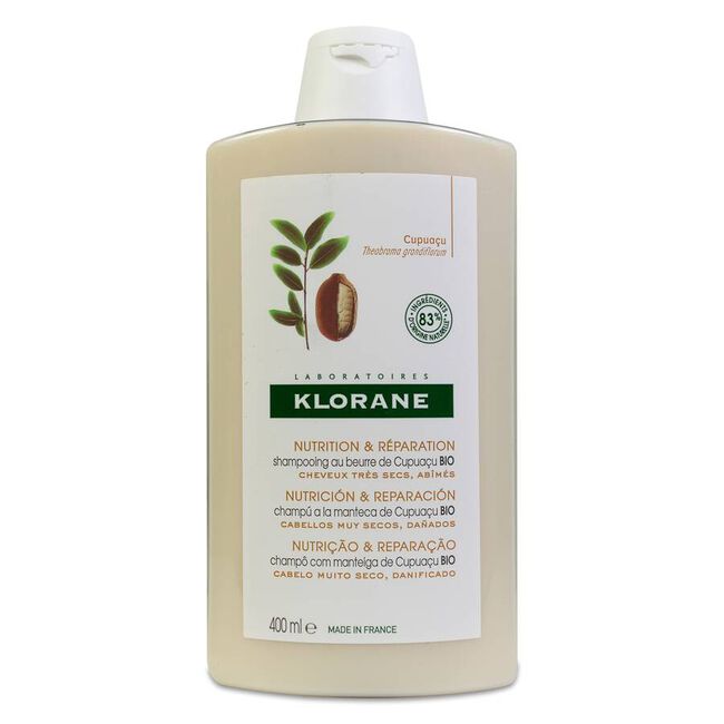 Klorane Champú de Cupuaçu, 400 ml