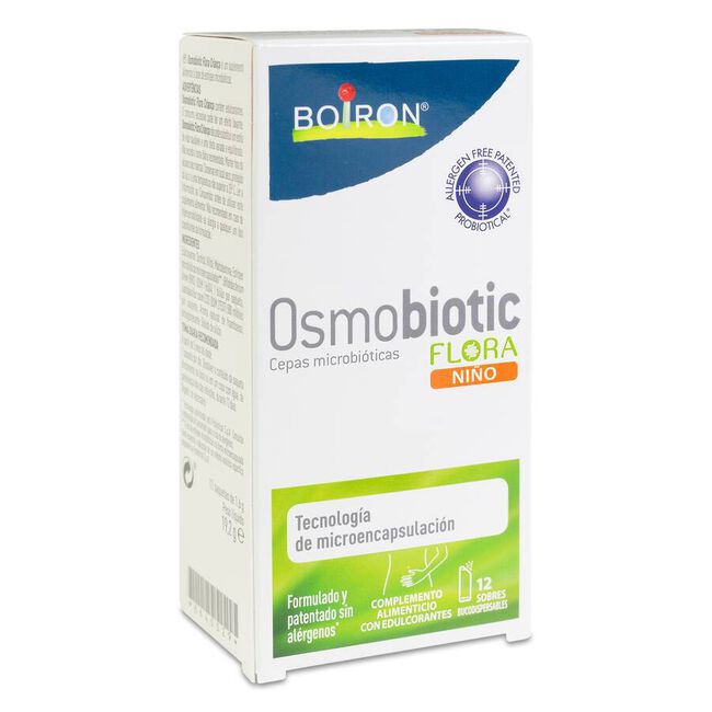 Boiron Osmobiotic Flora Niño, 12 Sobres