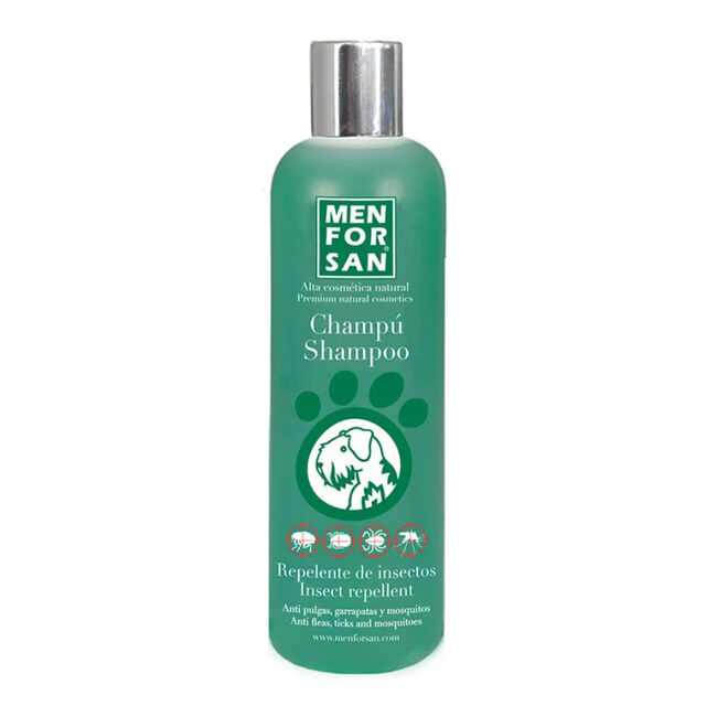 Menforsan Champú con Árbol del Té para Perros, 300 ml