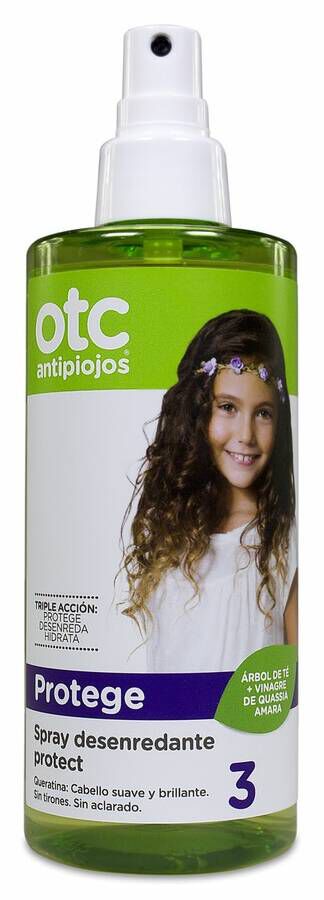 Otc Antipiojos Protege Spray Desenredante, 250 ml