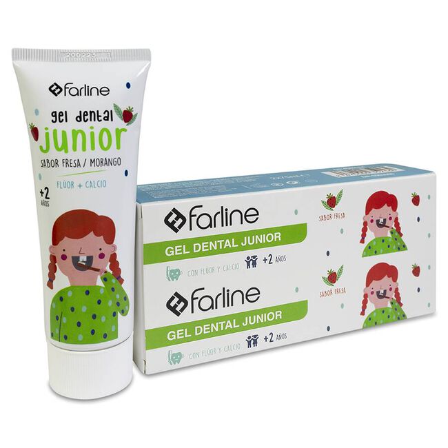 Duplo Farline Pasta de Dientes Junior, 2 uds