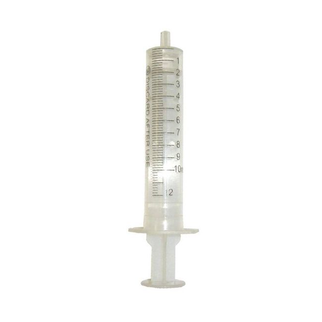 Sol Millenium Jeringa de 2 Cuerpos 10 ml, 100 Unidades