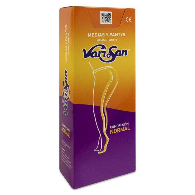 Varisan Panty Compresión Normal Marrón Talla 5, 1 Ud