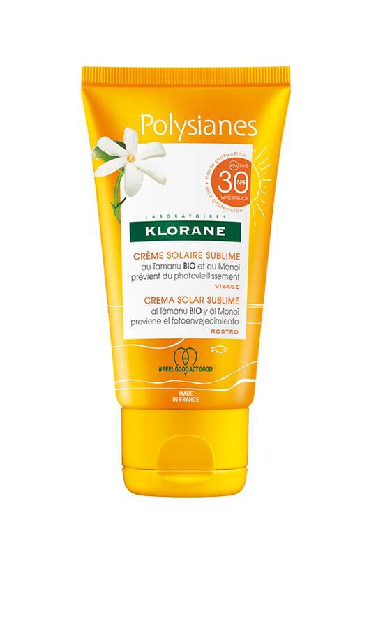 Klorane Polysianes Crema Solar Sublime SPF 30, 50 ml