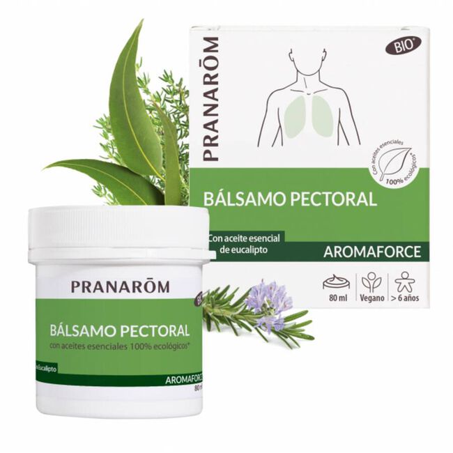 Pranarom Bálsamo Pectoral, 80 ml