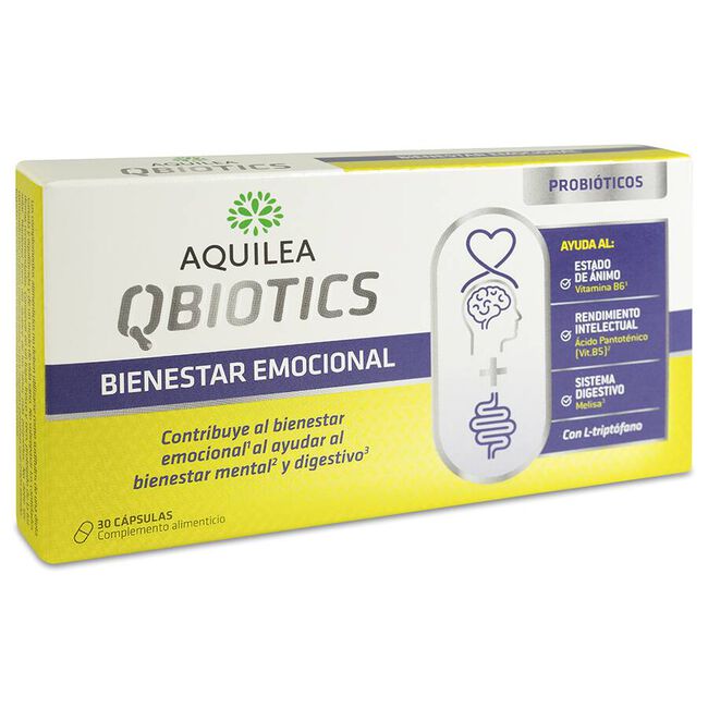 Aquilea Qbiotics Emocional, 30 Cápsulas