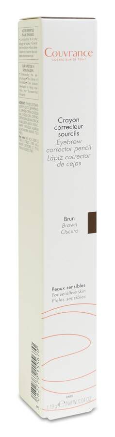 Avène Couvrance Lápiz Corrector de Cejas Oscuro, 1 ud