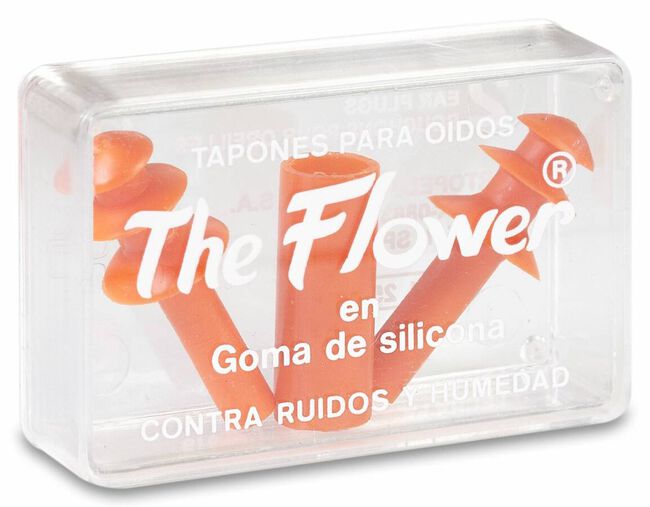 The Flower Tapones para Oídos de Goma, 2 Uds