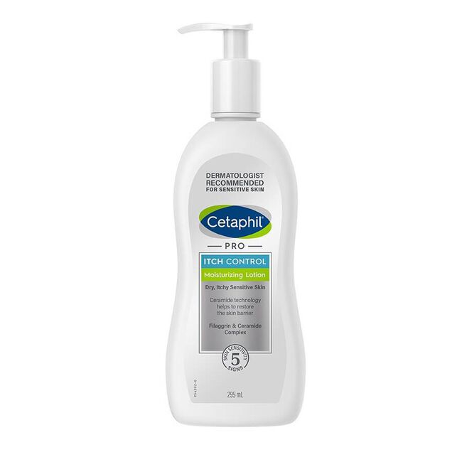 Cetaphil Pro Itch Control Loción Hidratante, 295 ml