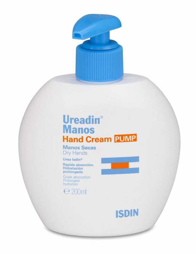 Isdin Ureadin Manos Hand Cream Pump Dosificador, 200 ml