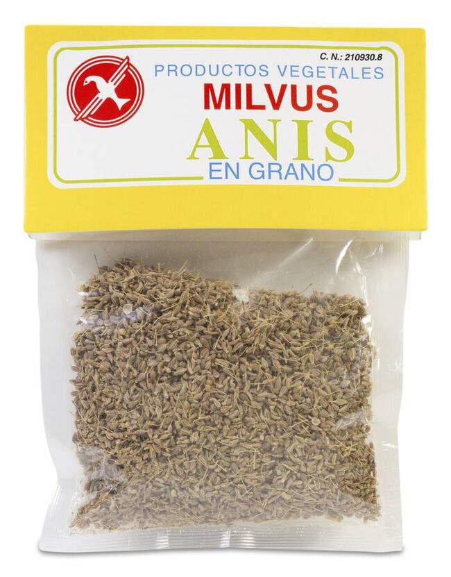 Milvus Anís en Grano, 42 g