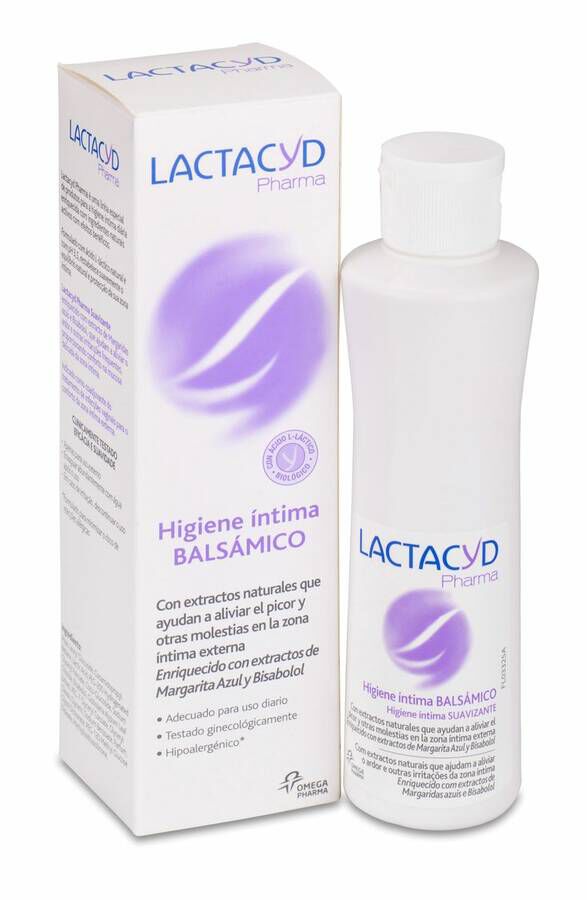 Lactacyd Higiene Íntima Balsámico, 250 ml